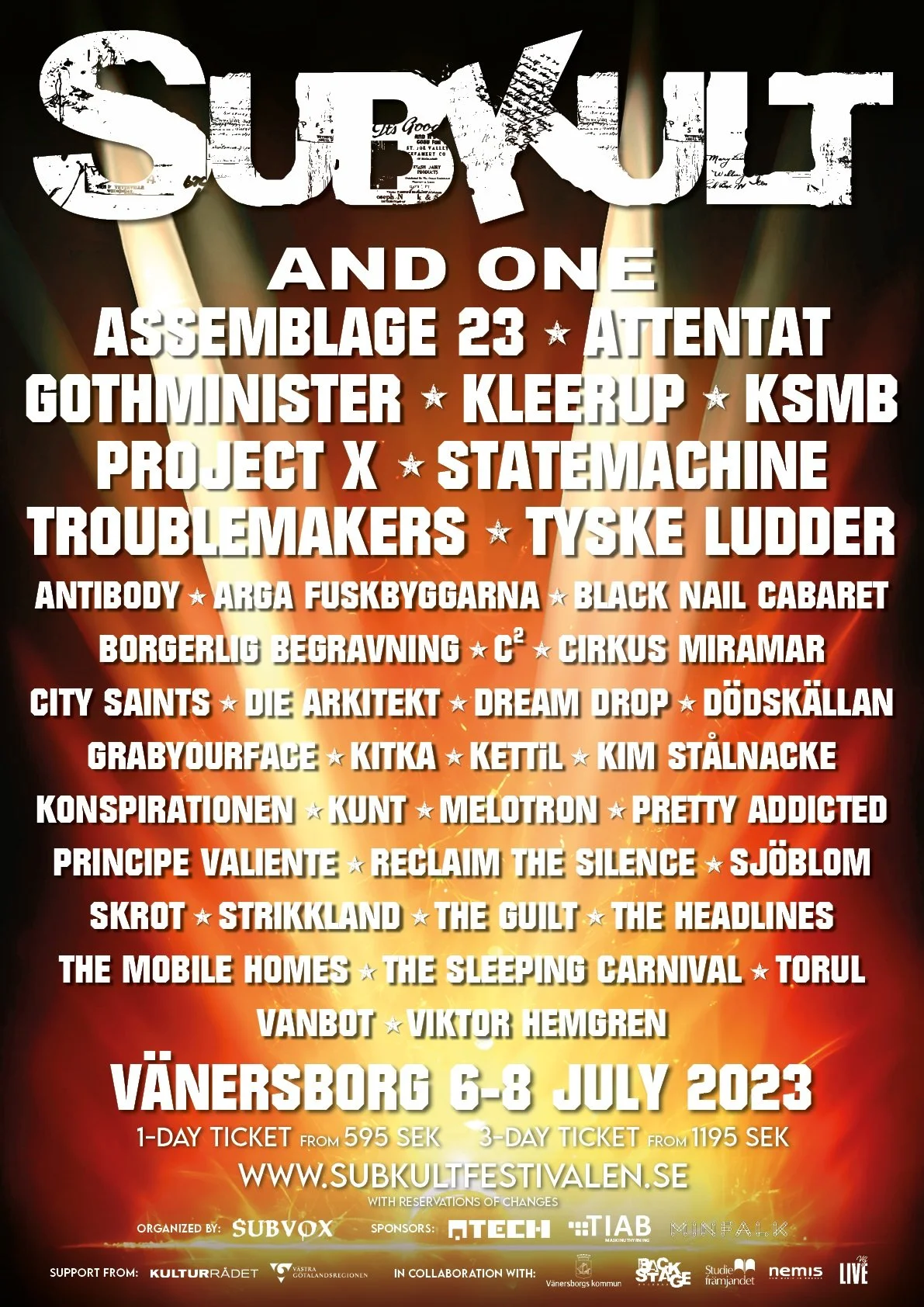 Subkultfestivalen 2023
