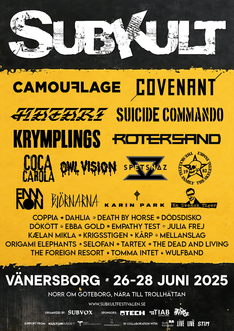 Subkultfestivalen 2025
